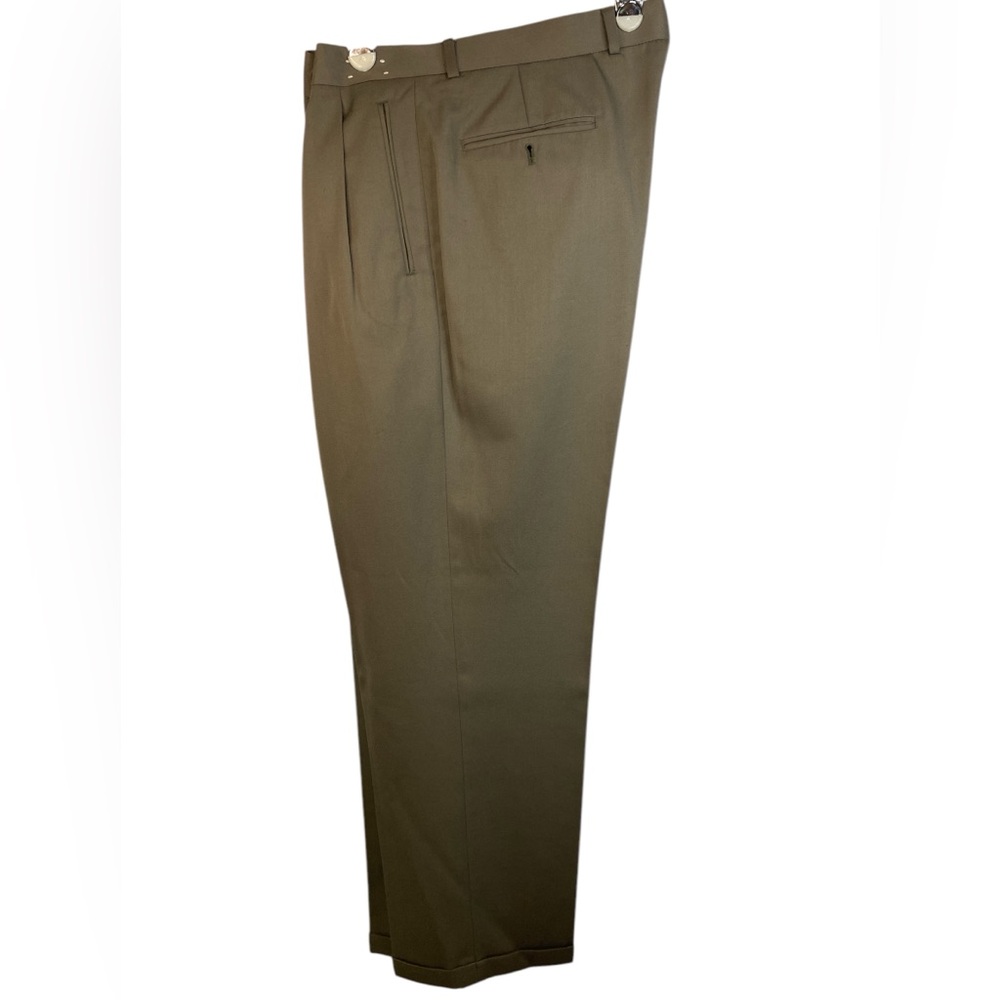 Braggi by Louis Raphael Pleated and Cuffed Dress Pants Men’s 38x32